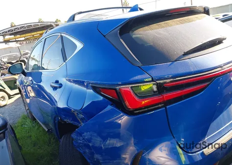 2025 Lexus Nx 250 from USA, damaged, VIN 2T2ADCAZ5SC021938